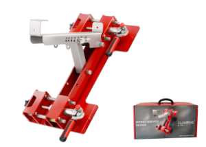 CLAMPINE – mobilne urządzenie serwisowe do dachów na rąbek stojący walizka, 1 sztuka