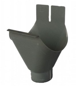 Lej spustowy tytan-cynk prePATINA schiefergrau fi 180/120