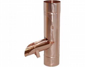 Łapacz wody z sitem miedziany fi. 120mm