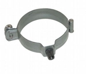 Obejma tytan-cynk naturalna do rury fi. 80mm wkręcana