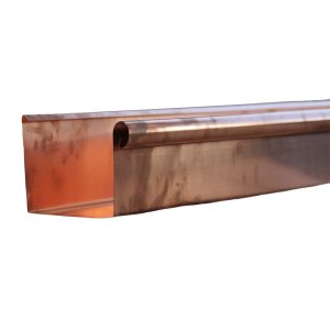 Rynna miedziana prostokątna 400 ( 15 w dnie )